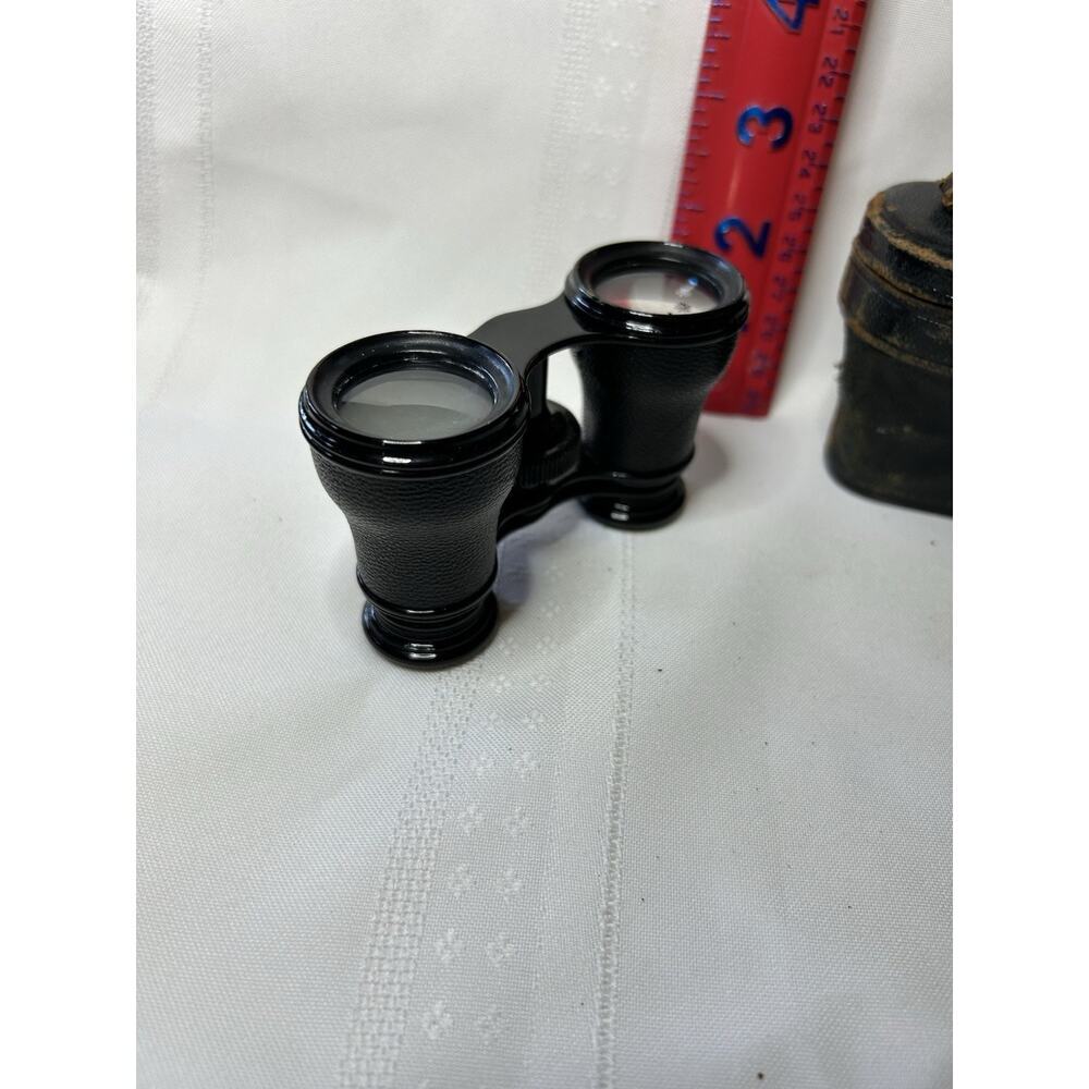 Antique Lemaire Fabt Paris Opera Glasses with Case - French Binoculars c. 1880's - Picture 5 of 16